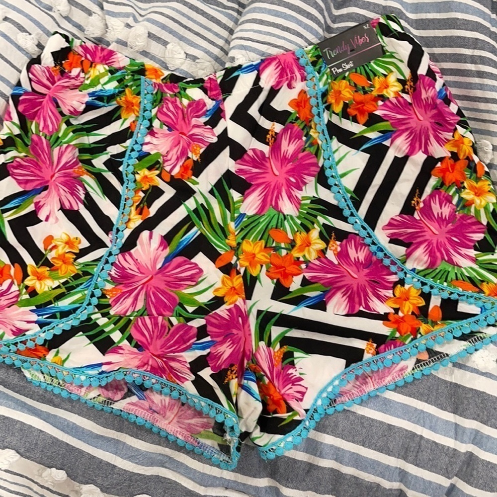 Floral shorts